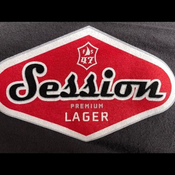 Session Premium Lager Women’s T Shirt By American Apparel Large In EUC - Picture 5 of 7